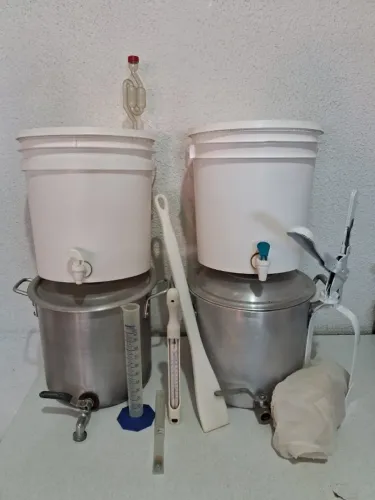 Kit cervejeiro Cerveja artesanal Produção Cerveja