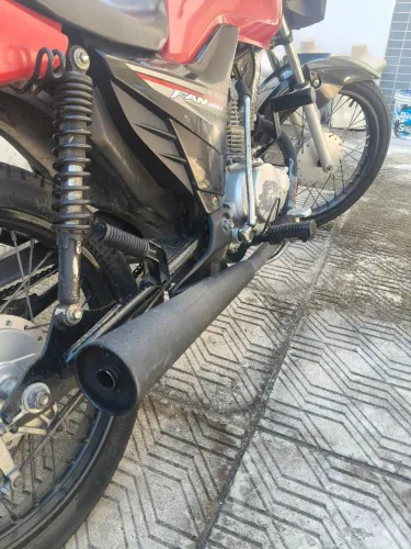 Escape gemoto mini pra Fan 125