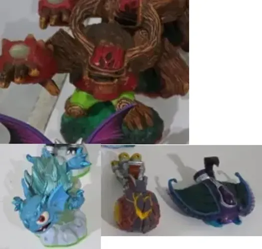4 skylanders reservados