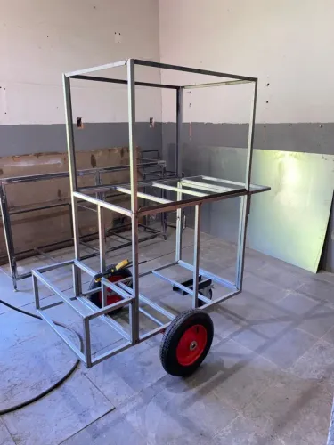 Carrinho para pipoca e outros ( pedido por encomenda)