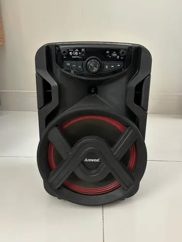 Caixa de Som AMVOX 400W RMS - ACA 401 Tsunami