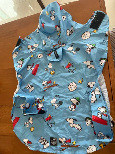 Capa de Chuva para Cachorro Snoopy