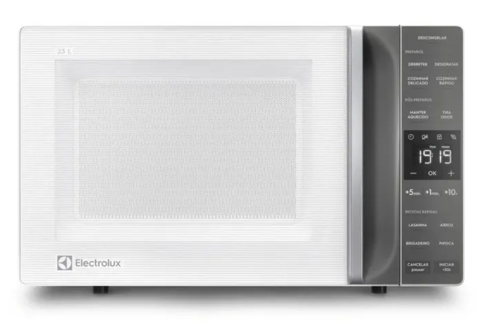 Micro-ondas Electrolux 23L Branco Efficient ME23B