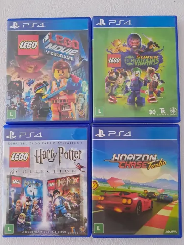 Kit 4 Jogos originais PS4