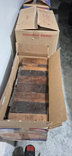 Taco de Imbuia (piso parquet) - encaixotado (so levar)