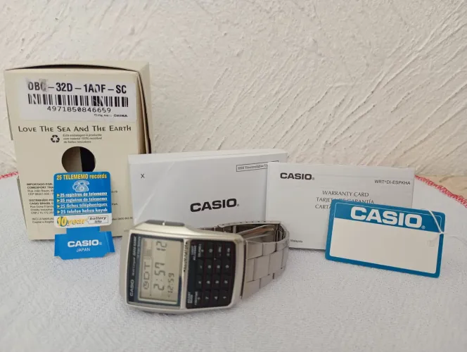 Relógio Casio Calculadora Modelo DBC-32 ORIGINAL 