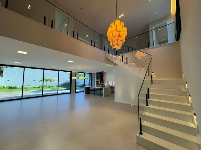 Casa luxo 4 quartos + escritório no condomínio Boulevard Lagoa