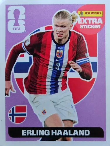 Extra Sticker do Erling Halland