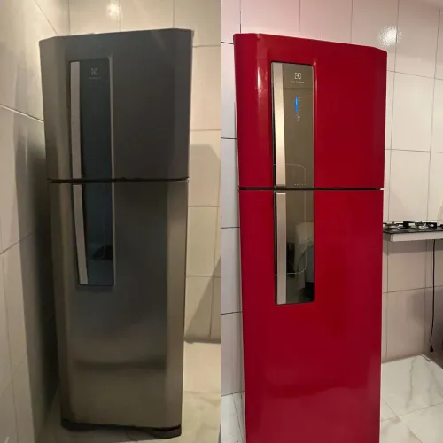 Geladeiras  decoradas com Envelopamento 