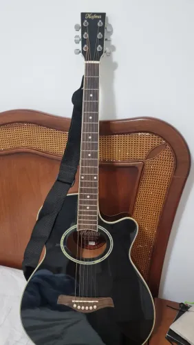 Violão eletroacústico Hofma YE231-BK