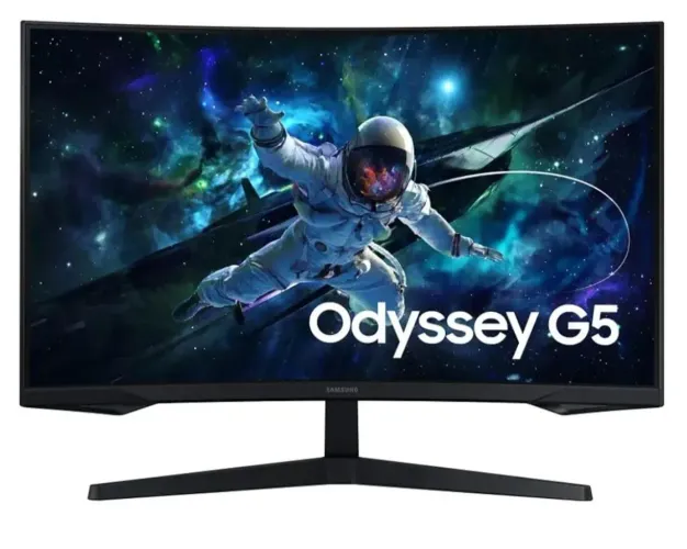 Monitor Gamer Samsung Odyssey G5 32"QHD 165hz 1ms curvo novo (Loja Física)