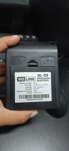 impressora Bluetooth golink gl-33