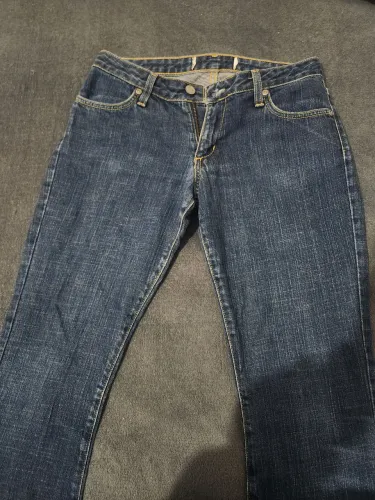Calça jeans paper denim&cloth cintura baixa
