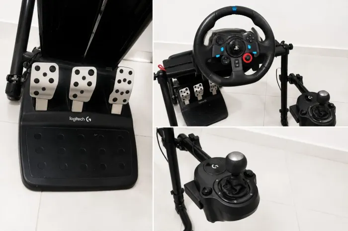 Volante G29 + pedais + marcha