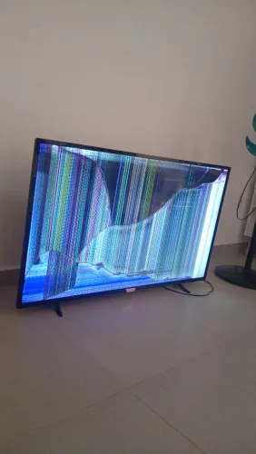 Tv 50 polegadas Philips tela quebrada 