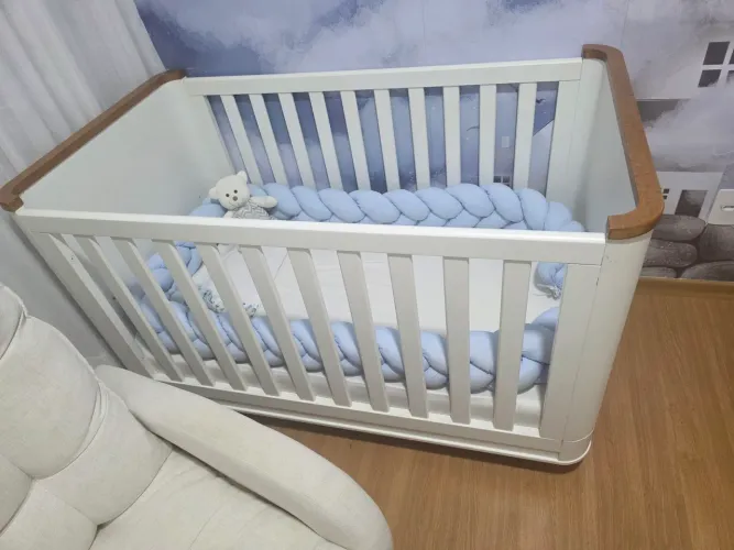 Berço madeira evolutivo