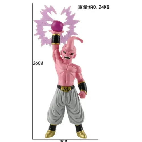 majin boo action figure 26cm dragon ball z | bandai colecionável premium