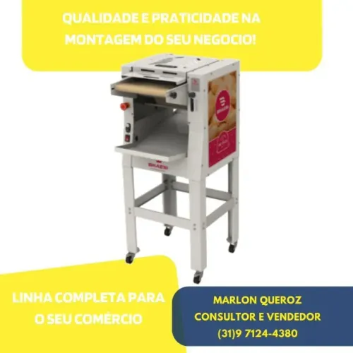 Modeladora de Pães Braesi 35CM Novo