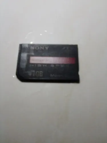 Card cartão de 1GB memory stick highspeed da Sony