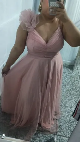 Lindo vestido longo festa 42 Petrolandia 