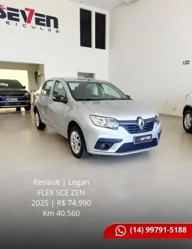 Renault Logan Zen Flex 1.0 12V 4P Mec. 2025
