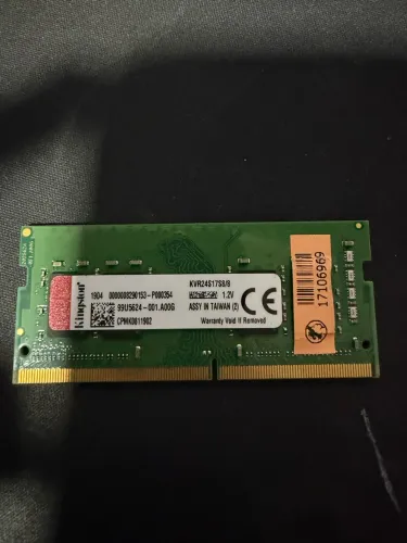 Memória 8gb Kingston ddr4 - notebook