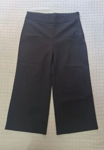 Calça feminina estilo maria joão corte de alfaiataria tamanho GG