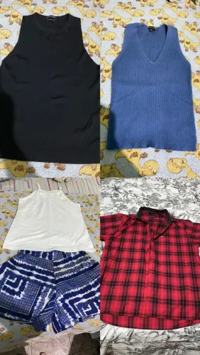 Blusas, chemises e calças femininas (Tm 40/42)