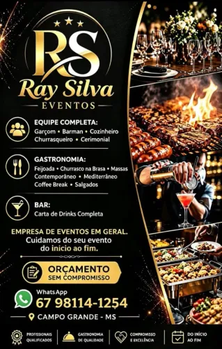 Pensou em festa pensou em Ray Silva Eventos