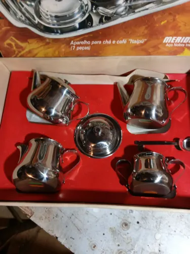 Conjunto de café e chá