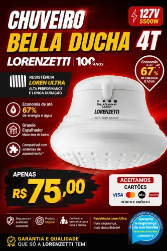 Chuveiro Lorenzetti