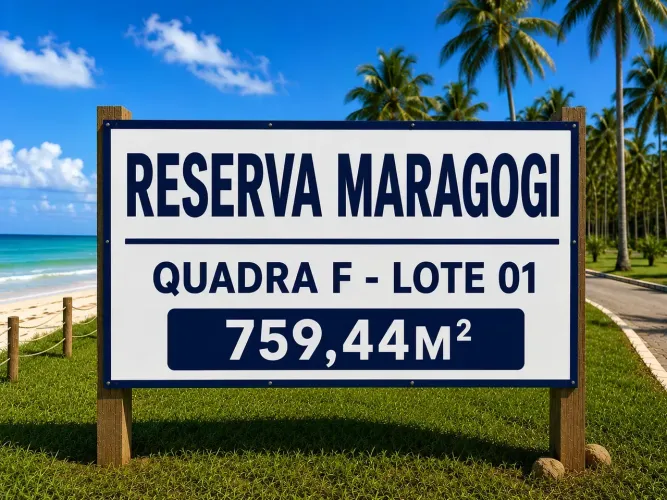 ADC MARAGOGI - COM VISTA E FRENTE PARA O MAR