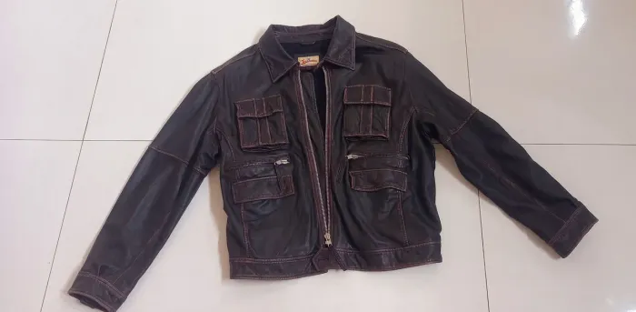 Jaqueta de couro 