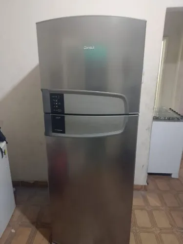 Geladeira Consul inox 450 litros