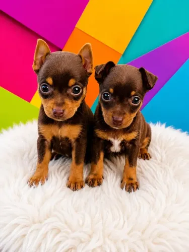 Pinscher Chocolate Encantador
