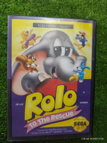 Rolo to the Rescue para o console Sega Mega Drive / Genesis - 1992