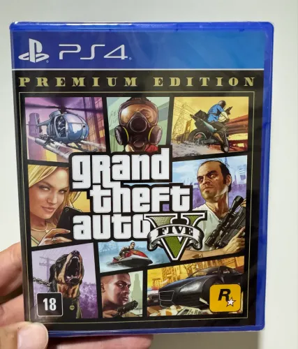 GTA V Premium Edição BR PS4 faço envios olx