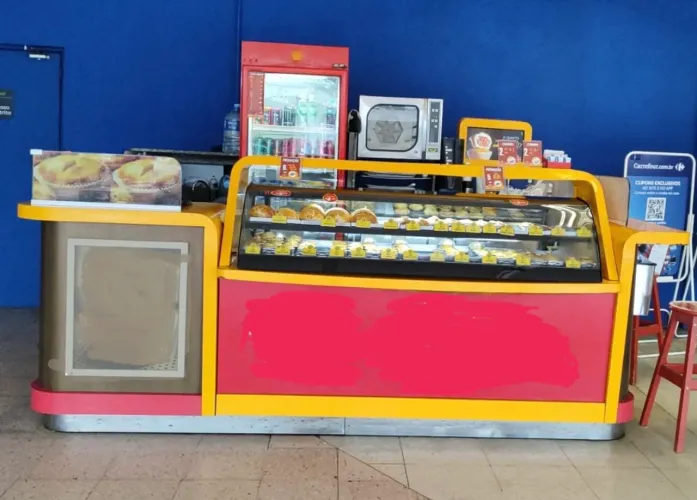 Quiosque para venda salgados