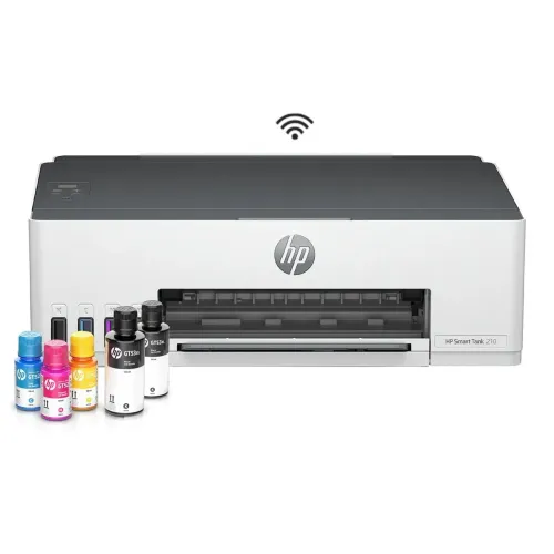 IMPRESSORA HP SMART TANK 21O WIRILESS + 2 RESMAS DE PAPEL OFÍCIO COM 500 UNIDADES CADA 
