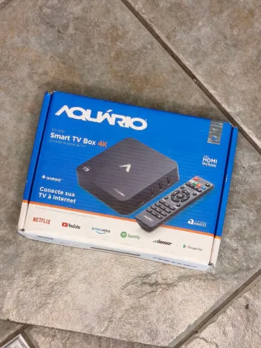 Smart TV Box 4K Aquário STV-2000