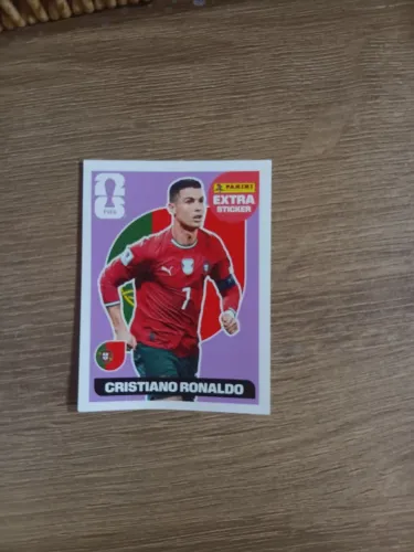 Figurinha do CR7 extra sticker 2026 base