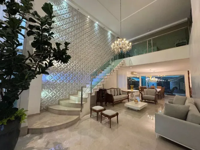 Locaçao de Casa Duplex no Boulevard Lagoa mobiliada 4 quartos 3 suites 04 vagas pronta par