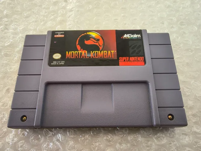 MK1 Mortal Kombat Original Super Nintendo SNES