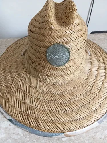 Chapéu De Palha Rip Curl Icons Straw Hat Khaki Tamanho Un