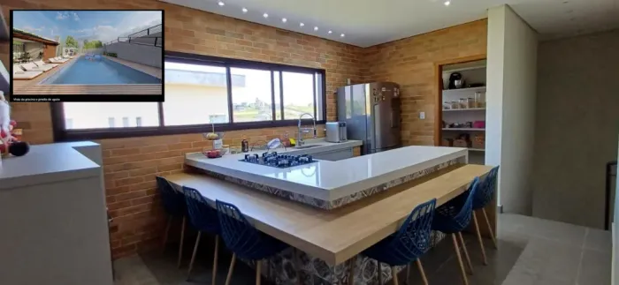 Térrea totalmente Mobiliada com Pé Direito Alto|Padrão Elevado|190m²|Área Gourmet|Hidro