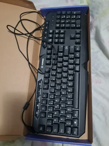 Teclado Gamer Fortrek Spider Black RGB