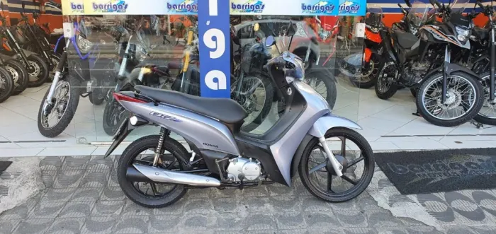 Honda Biz 125 Es 2015 Prata Impecável