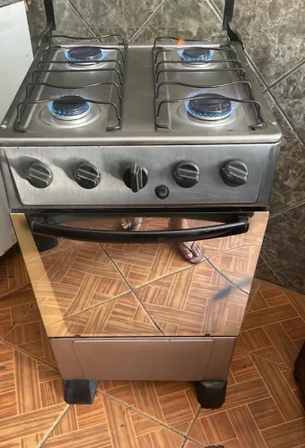 Fogão Inox Espelhado Atlas