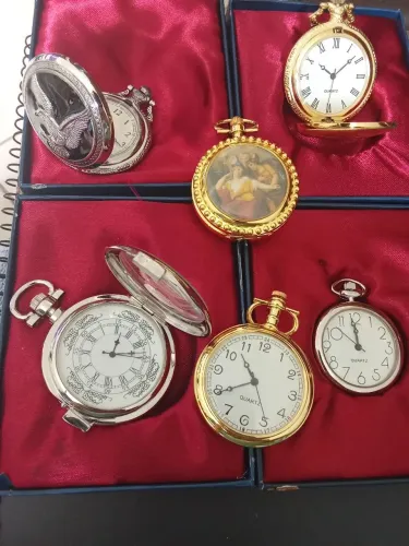 Relógios de bolso para coleção vários modelos 