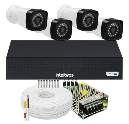 3 Câmeras + DVR